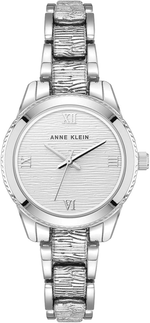 Anne Klein LK148 AK-5499SVSV, 36mm, Silver Dial, Silver Metal Bracelet