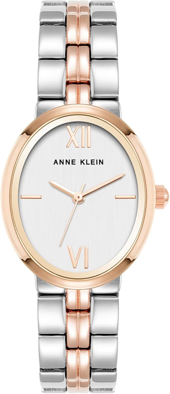 Anne Klein AK/5021SVRT, 26mm, Silver Dial, Silver Metal Bracelet