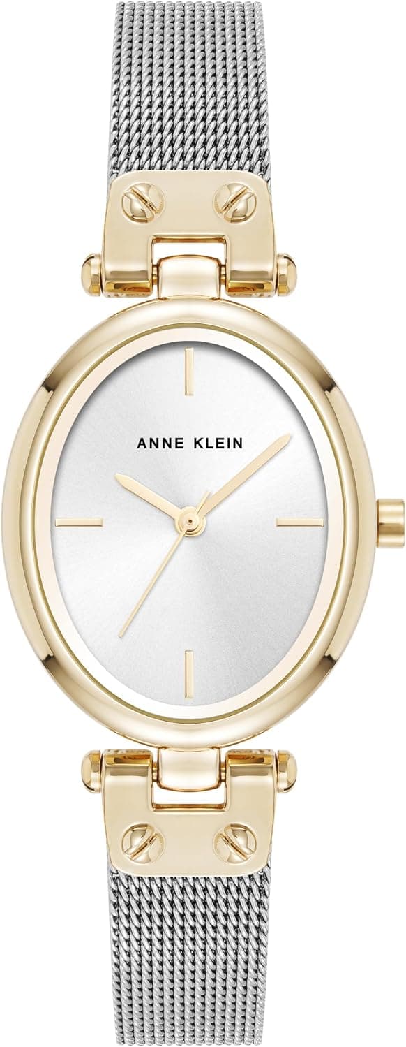 Anne Klein AK/5327SVTT, 26mm, Silver Dial, Silver Stainless Steel Bracelet