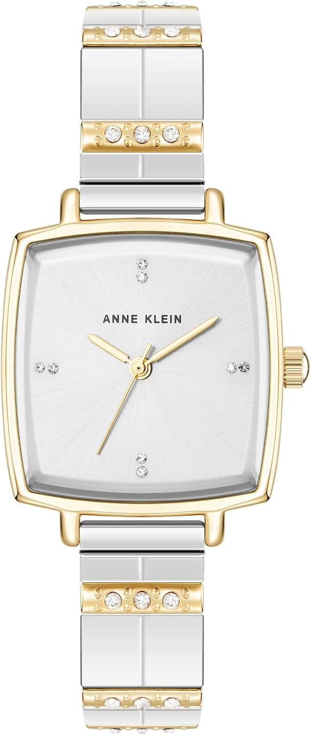 Anne Klein LK131 AK-5497SVTT, 26mm, Silver Dial, Silver Metal Bracelet