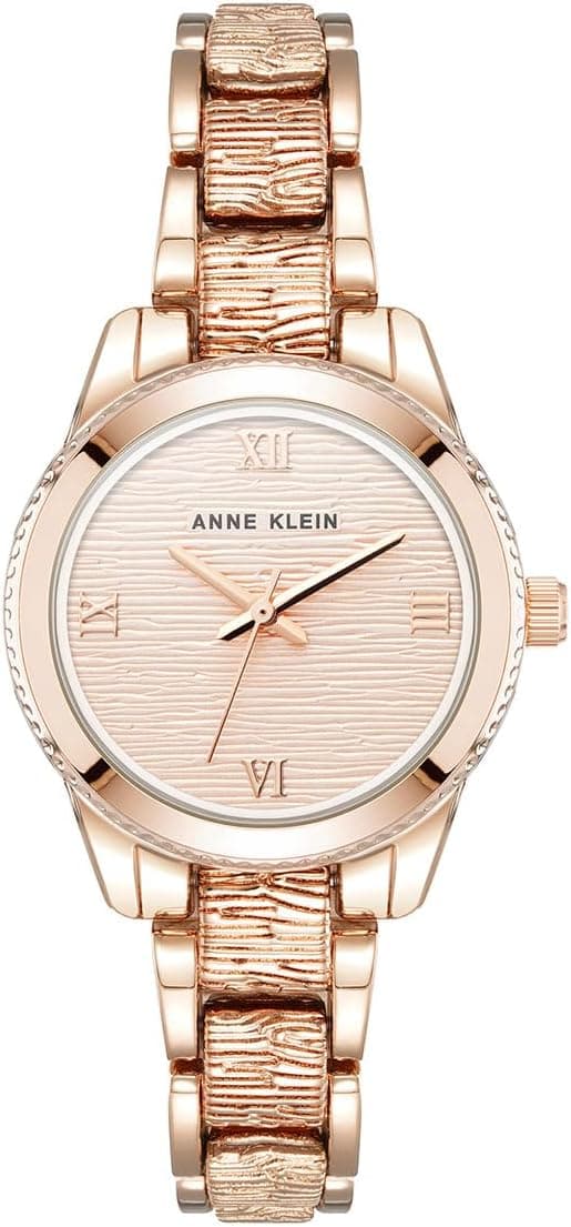 Anne Klein LK147 AK-5498RGRG, 30mm, Gold Dial, Gold Metal Bracelet