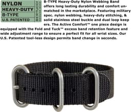 Bertucci A-1S Super Field 36mm 10600 Mens, detail view 4