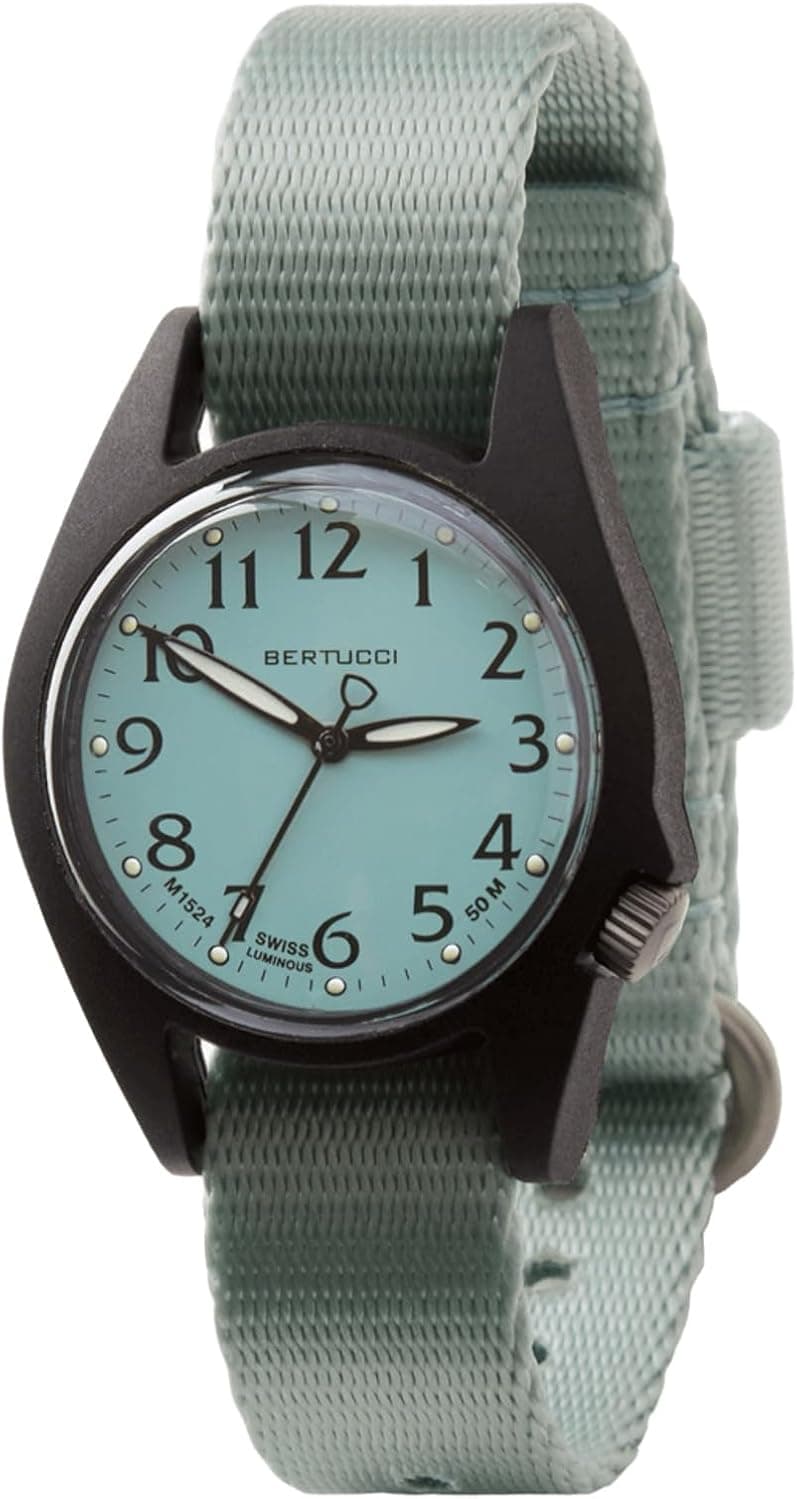 Bertucci M-2RA 18509, 35mm, Green Dial