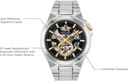 Bulova Maquina 46mm Mens, detail view 4