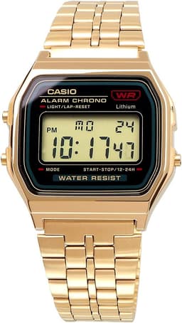 Casio A159WGEA-1 33.2mm Mens, detail view 3
