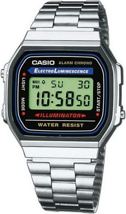 Casio A168W-1 32mm Unisex, primary image