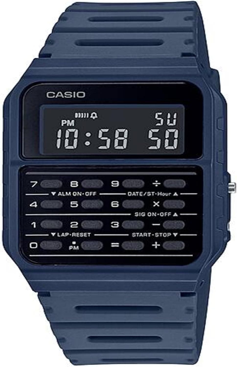 Casio Collection Retro Mens Digital Watch with 34mm, LCD Zifferbl