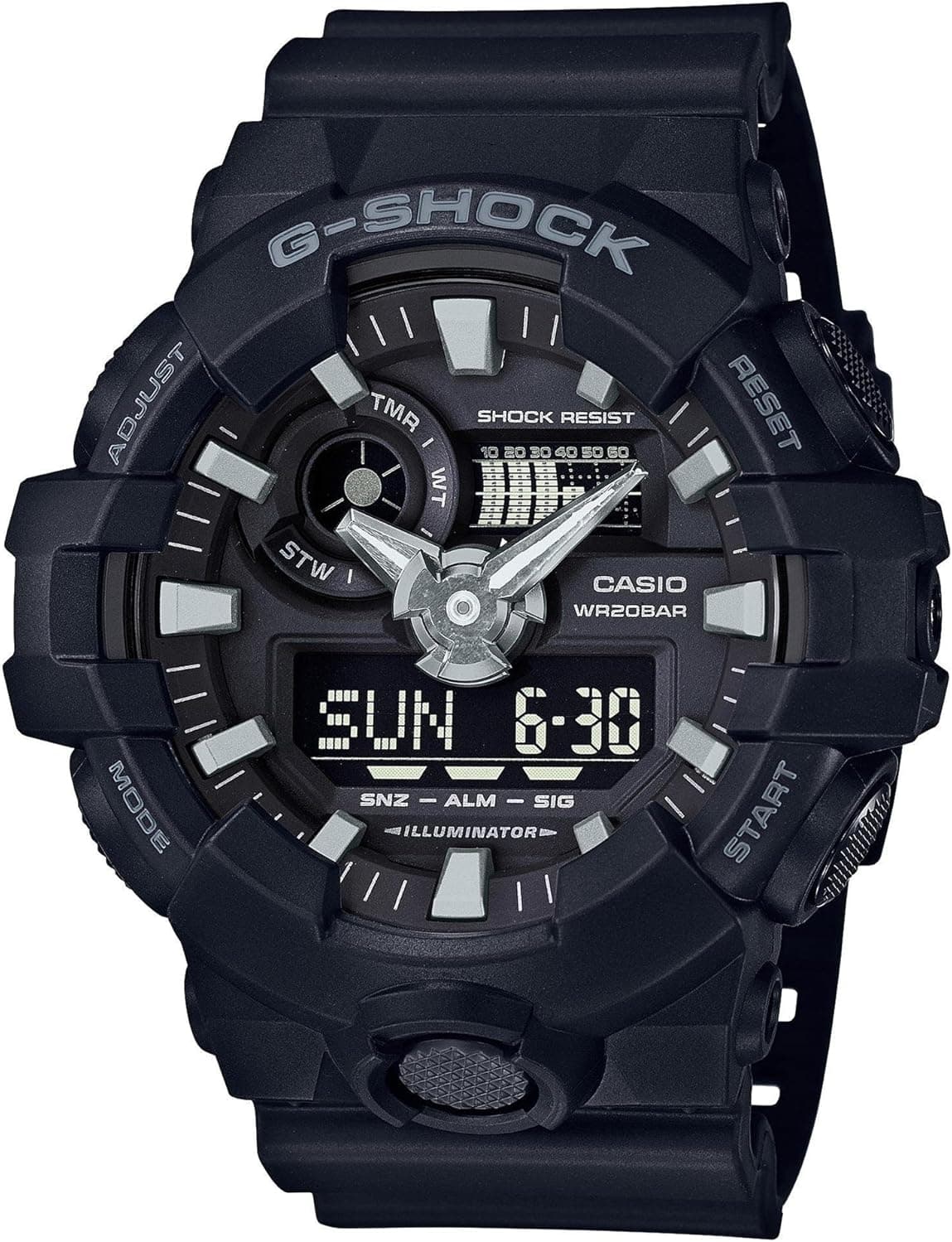 Casio Men's 'G Shock' Quartz Resin Casual Watch, Color