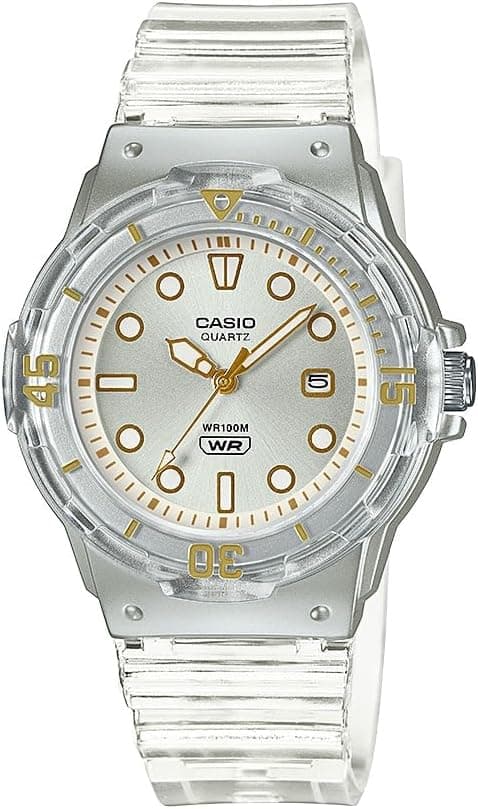 Casio LRW-200HS-7EVCF-EW 39mm, Gümüş Kadran Transparent (Clear) R