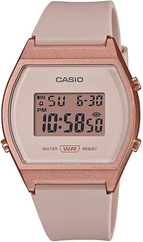 Casio Sport LW-204-4ACF 36mm, Pembe Kadran Pembe Reçine