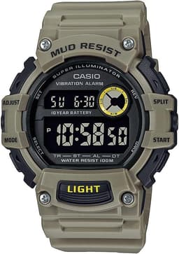 Casio Men'S D Mud Resist Rsn Khaki (TRT110H-5BV) 47.9mm Mens, primary image