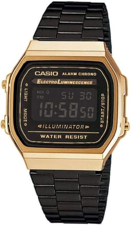 Casio Retro 38.6mm A168WG Unisex, primary image