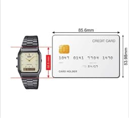 Casio Vintage 29.8mm GG9ADF Mens, detail view 7
