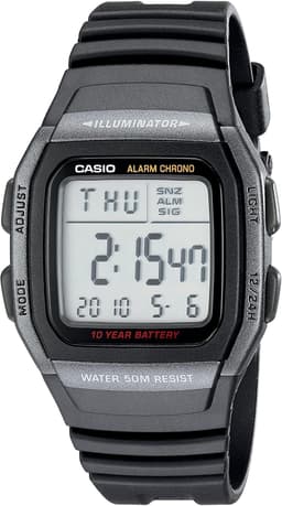 Casio W-96H-1BV 38mm Mens, primary image