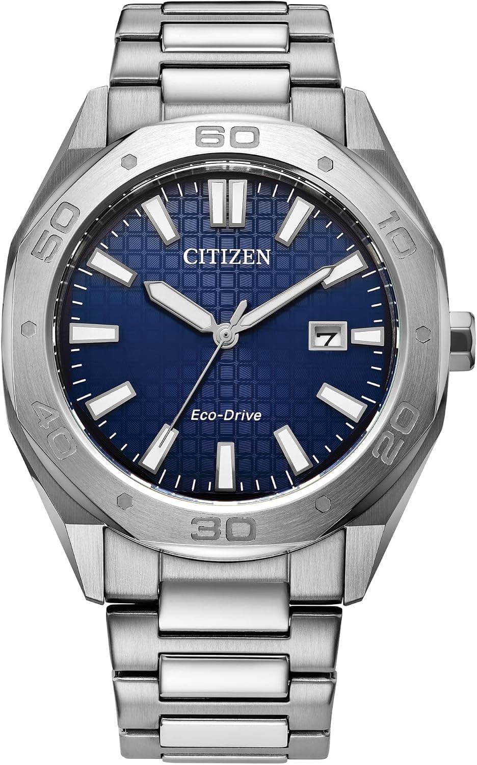 Citizen Odyn BM7630-80L, 41mm, Blue Dial, Silver Stainless Steel Bracelet