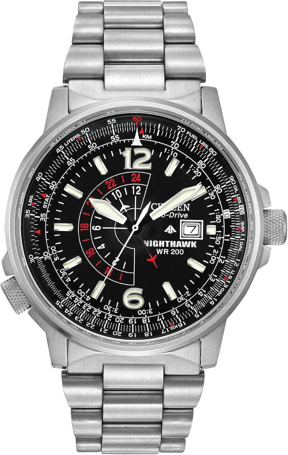 Citizen Promaster Nighthawk BJ7000-52E, 42mm, Black Dial