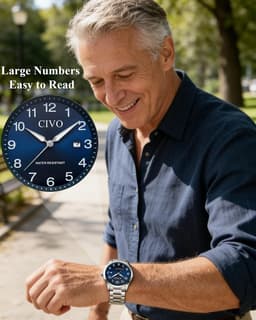 Civo 2121 40mm Mens, detail view 3