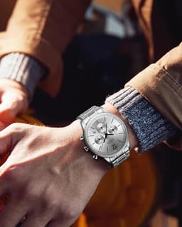 Civo 8334-silver 42mm Mens, detail view 2