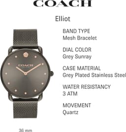 Coach Elliot 36mm 504210 Damenuhr, Detailansicht 3