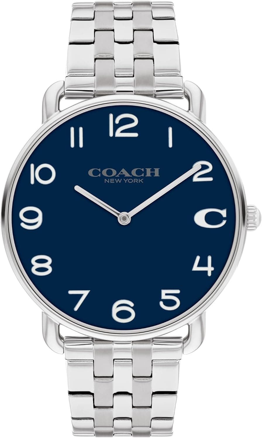 Coach Elliot 14602667, 41mm, Mavi Kadran, Gümüş Paslanmaz Çelik Kordon