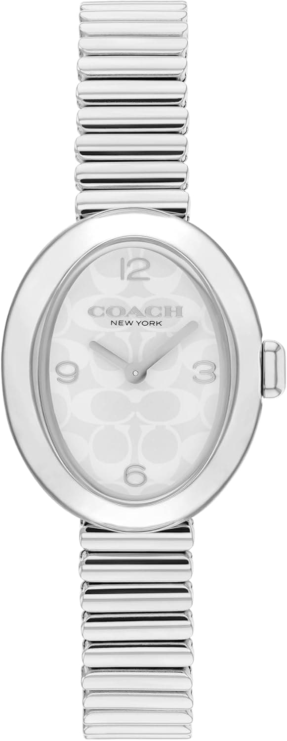 Coach Sammy 14504570, 22 mm, silbernes Edelstahlarmband