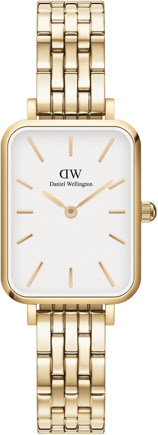Daniel Wellington Quadro DW00100622, 26 mm, goldenes Edelstahlarmband