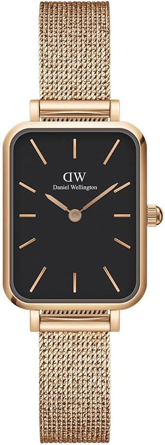 Daniel Wellington Quadro Melrose DW00100432, 26 mm, schwarzes Zifferblatt