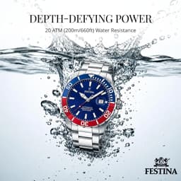 Festina Diver 44mm Herrenuhr, Detailansicht 6
