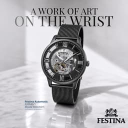 Festina Skeleton 41.5mm Herrenuhr, Detailansicht 2