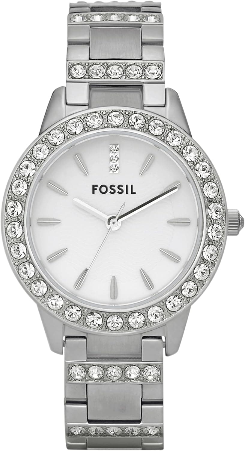Fossil ES2362 34mm, White Dial Silver Stainless steel