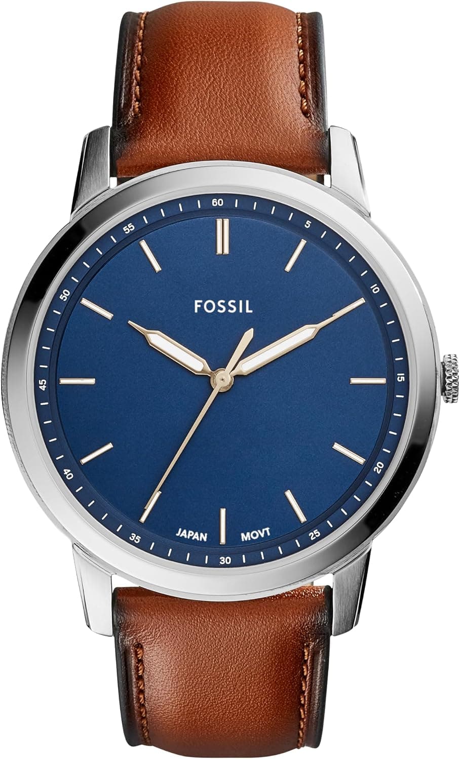 Fossil Minimalist, Blue Dial