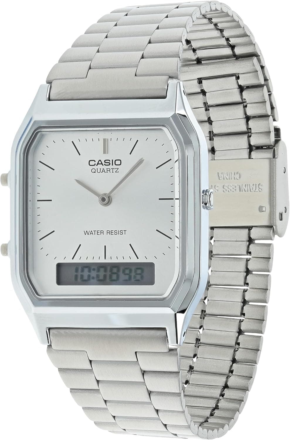 G-Shock Vintage AQ230 AQ-230A-7AMQYCF, 30mm, Silver Dial