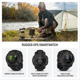 Garmin Instinct® 3 , 45 mm, AMOLED 45mm watch, detail view 2