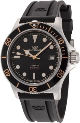 Glycine 42mm watch, detail view 2