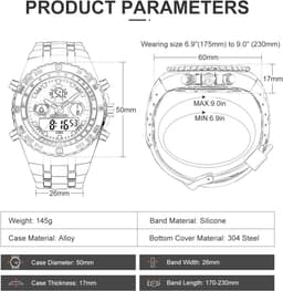 Golden Hour GH-124 50mm Mens, detail view 4