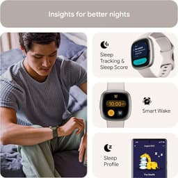 Google Fitbit Sense 2 40.5mm Mens, detail view 3