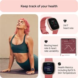 Google Fitbit Fitbit Versa 4 RGRWUS Unisex, detail view 4