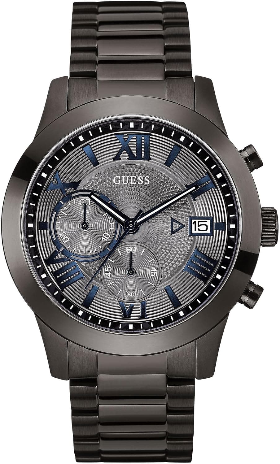 Guess U0668G2 44mm, Gray Dial Gray Stainless steel