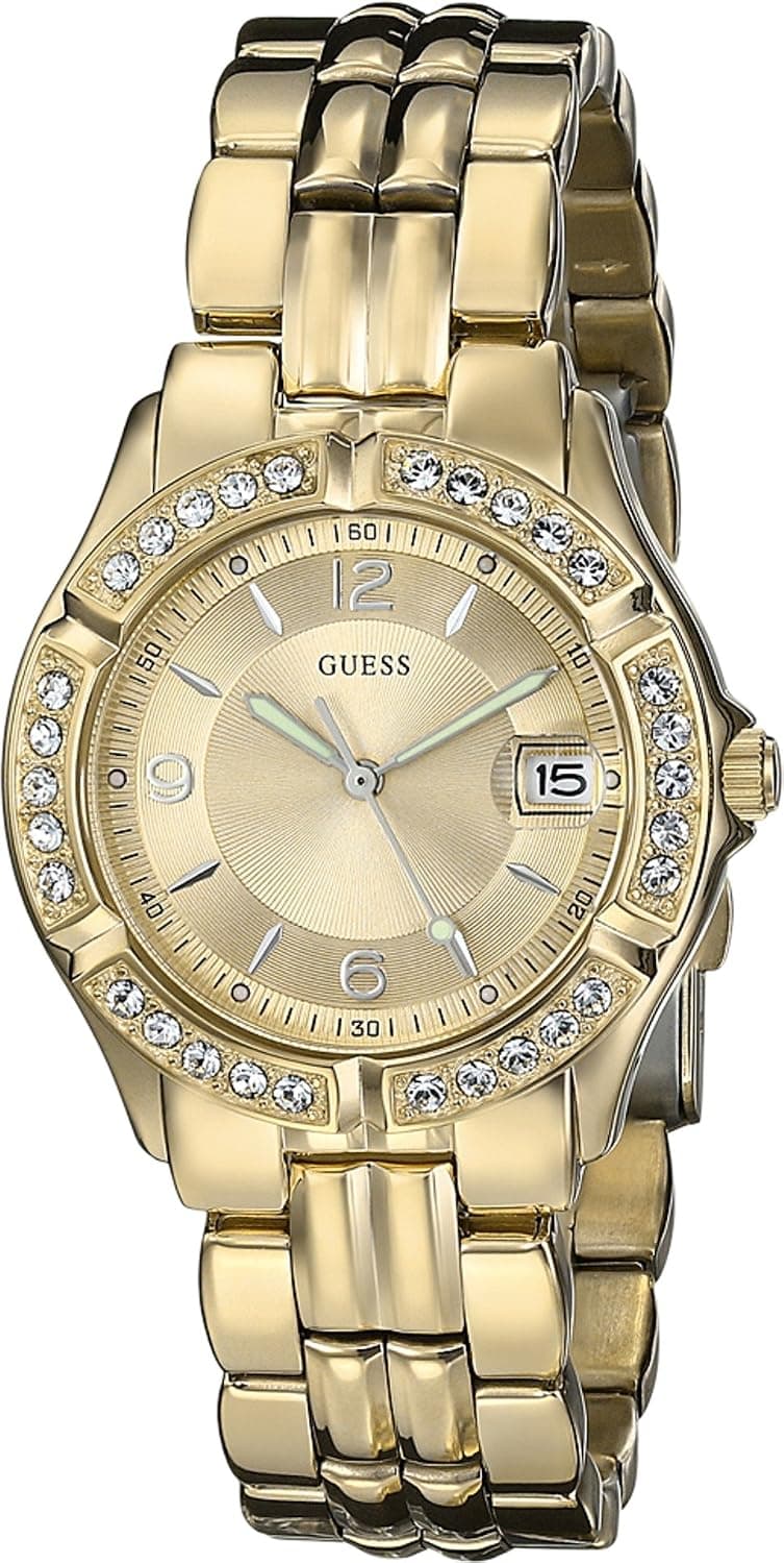 Guess U85110L1, 36mm, Gold Dial, Gold Stainless Steel Bracelet