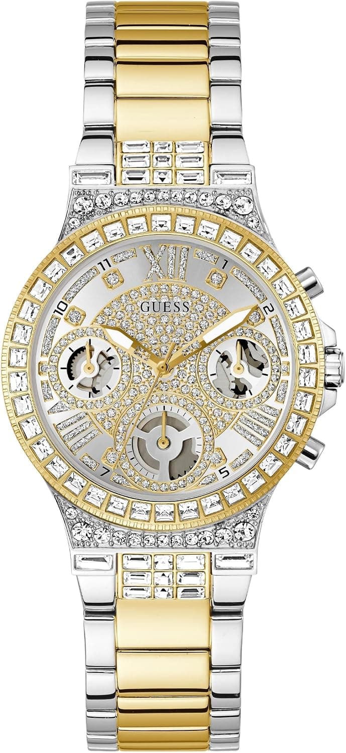 Guess Two-Tone Multifunction 36mm, Multicolor Dial
