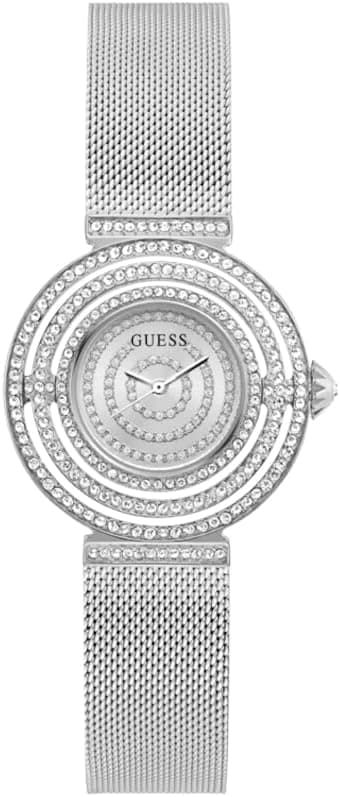 Guess GW0550L1, 36mm, Silver Dial, Silver Mesh Bracelet