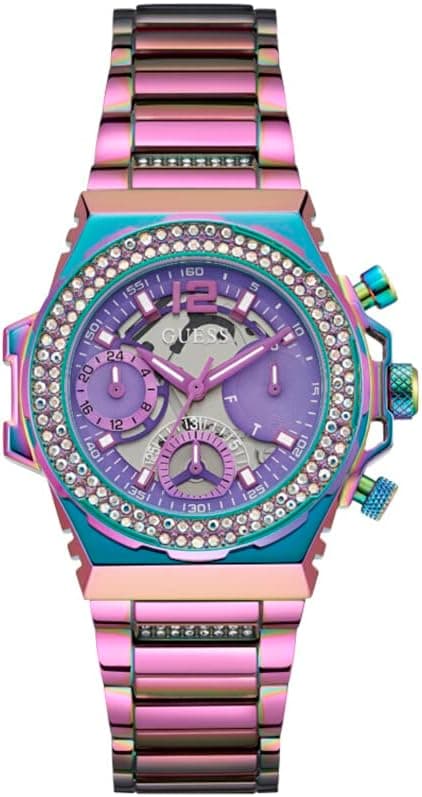 Guess Ladies 36mm, Multicolor Dial Multicolor Stainless steel