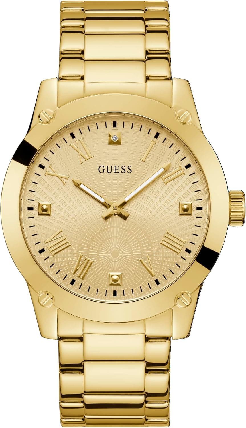 Guess GW0592G2 44mm, Brown Dial Gold Stainless steel