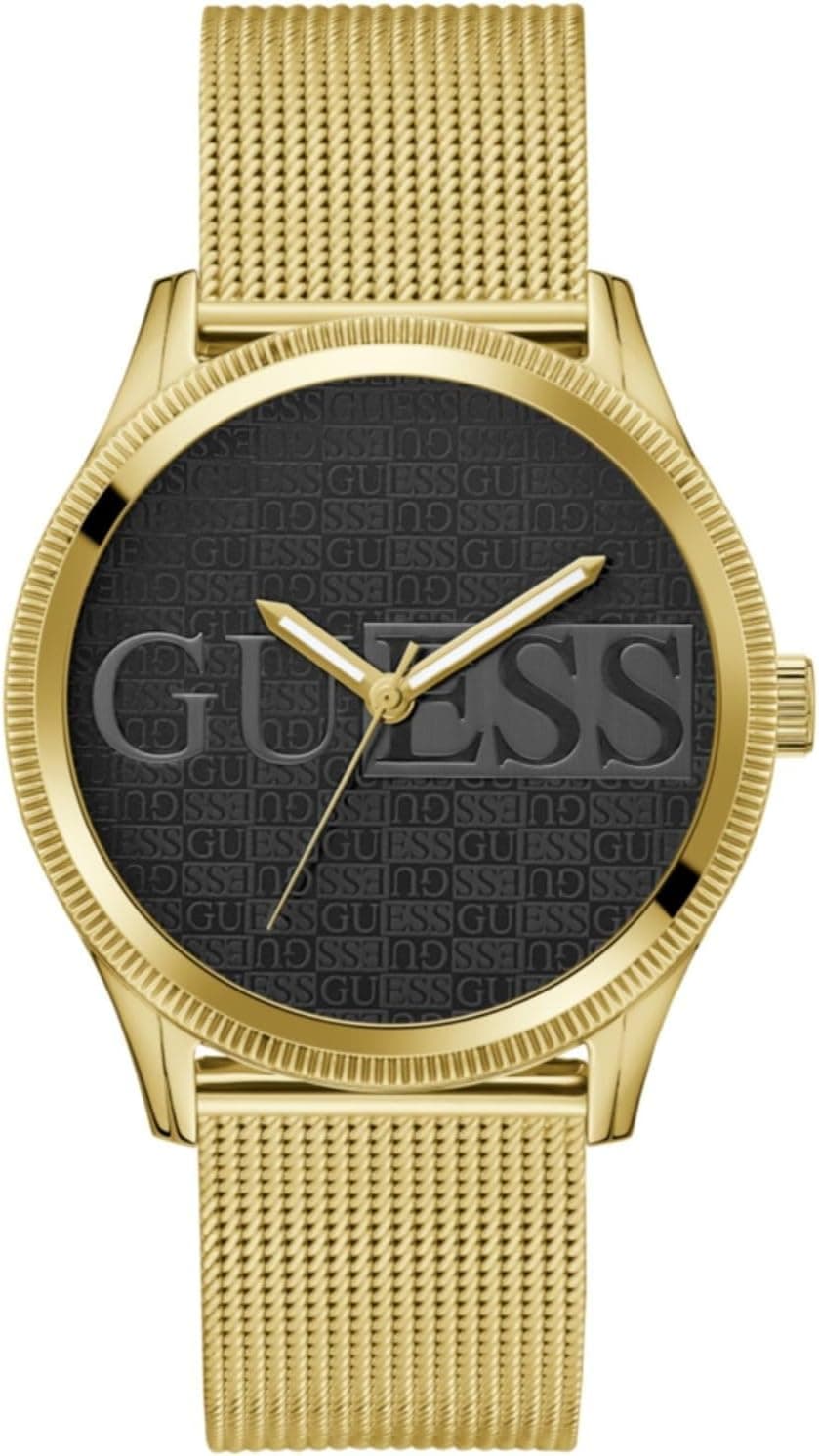 Guess GW0710G2, 44mm, Black Dial, Gold Stainless Steel Bracelet