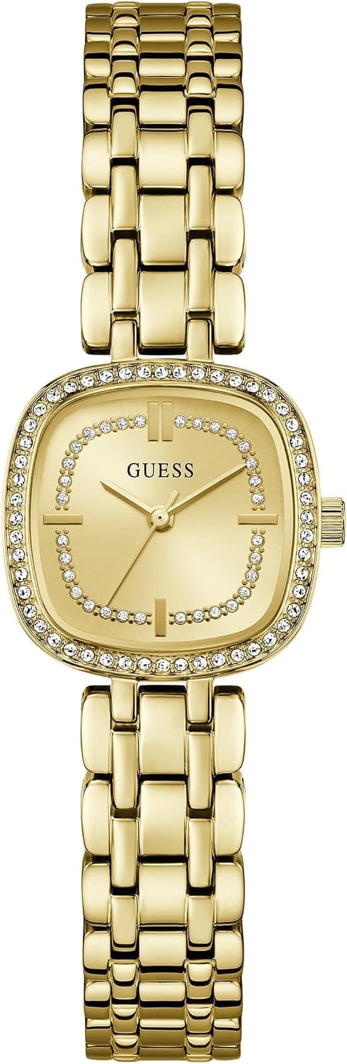 Guess Hazel GW1018L2, 25mm, White Dial, Gold Stainless Steel Bracelet