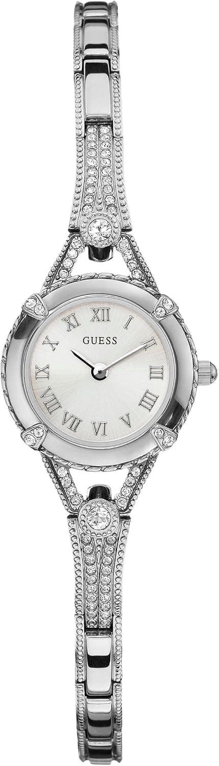 Guess U0135L1, 22mm, Silver Dial, Silver Stainless Steel Bracelet