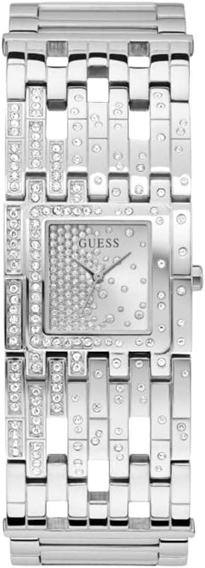 Guess WATERFALL 22mm, Silver Dial Silver Stainless steel