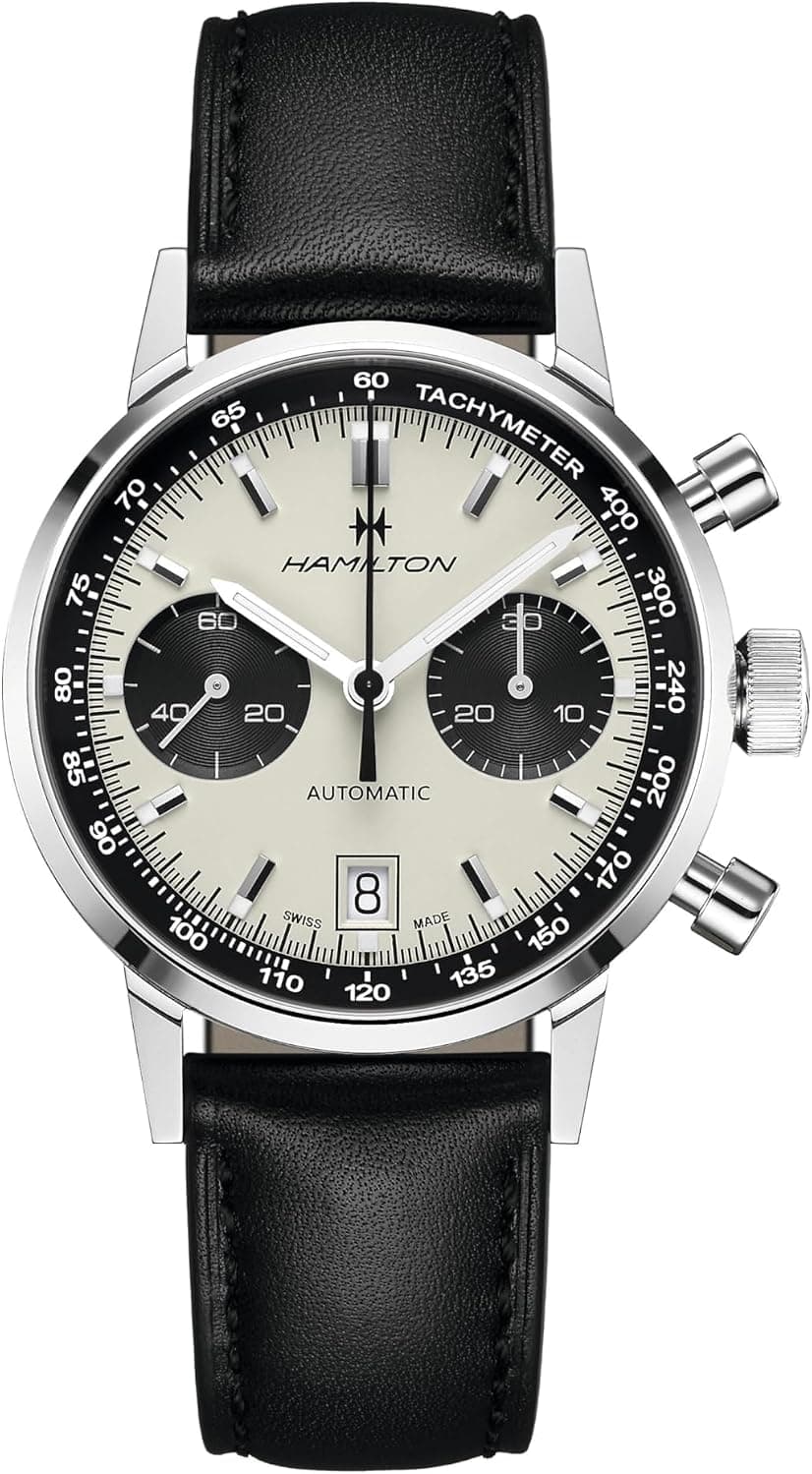 Hamilton American Classic, White Dial Black Leather