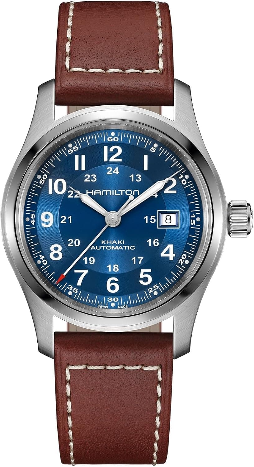 Hamilton カーキ フィールド 42mm, Blue Dial