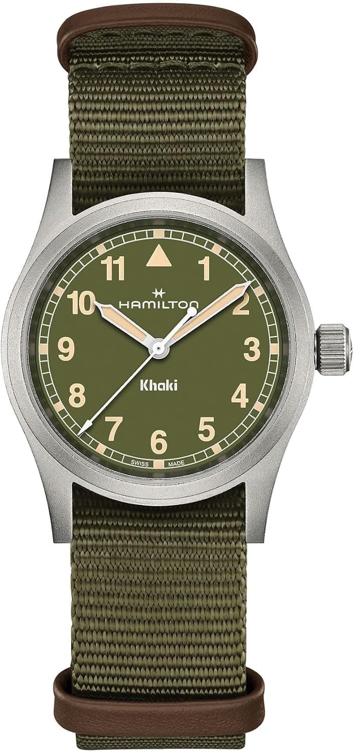 Hamilton H69301960 33mm, Green Dial Green Stainless steel